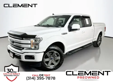 White 2020 Ford F-150 Lariat for sale in St. Charles, MO