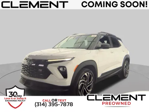 White 2024 Chevrolet TrailBlazer RS for sale in St. Charles, MO