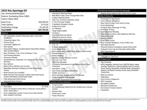 More photos of 2023 Kia Sportage EX at Clement Supercenter, MO