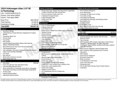 Another view of 2024 Volkswagen Atlas 2.0T SE w/Technology for sale in St. Charles, MO at Clement Supercenter
