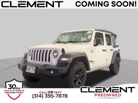 White 2023 Jeep Wrangler Sport for sale in St. Charles, MO