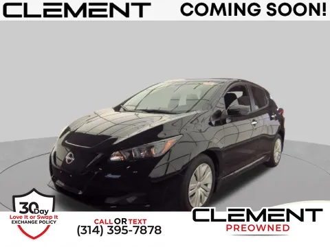 Black 2025 Nissan Leaf S for sale in St. Charles, MO