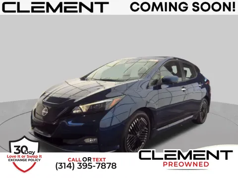 Blue 2025 Nissan Leaf SV Plus for sale in St. Charles, MO