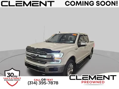 White 2019 Ford F-150 Lariat for sale in St. Charles, MO