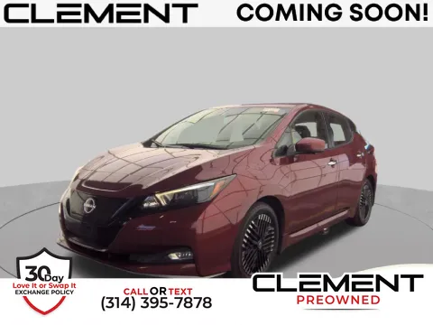 Red 2025 Nissan Leaf SV Plus for sale in St. Charles, MO