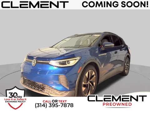Blue 2021 Volkswagen ID.4 Pro S for sale in St. Charles, MO