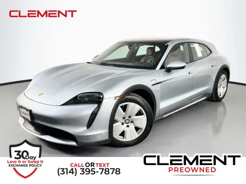 Silver 2022 Porsche Taycan Cross Turismo 4 for sale in St. Charles, MO