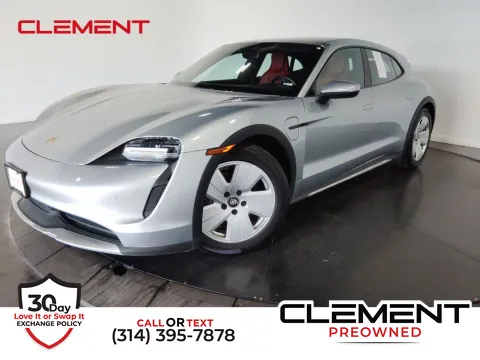 Silver 2022 Porsche Taycan Cross Turismo 4 for sale in St. Charles, MO
