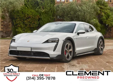 Silver 2022 Porsche Taycan Cross Turismo 4 for sale in St. Charles, MO
