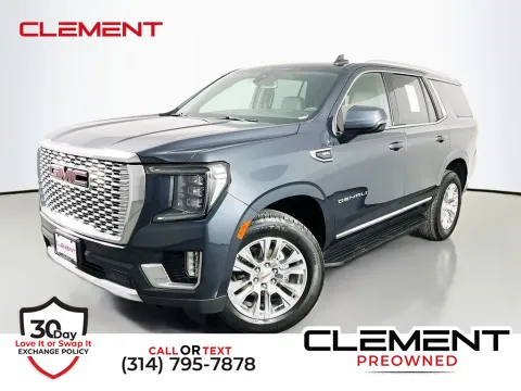Black 2022 GMC Yukon Denali for sale in St. Charles, MO