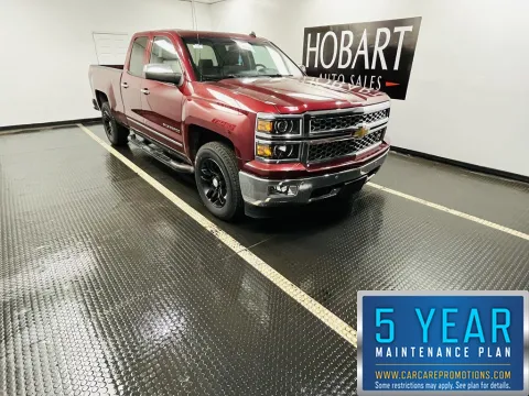 Red 2014 Chevrolet Silverado 1500 LTZ for sale in Hobart, IN