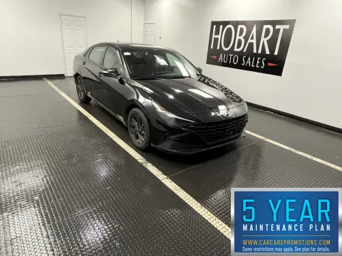 Black 2023 Hyundai Elantra SEL for sale in Hobart, IN