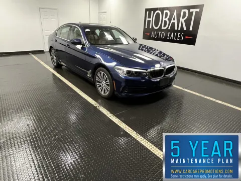 Blue 2019 BMW 5 Series 530i xDrive for sale in Hobart, IN