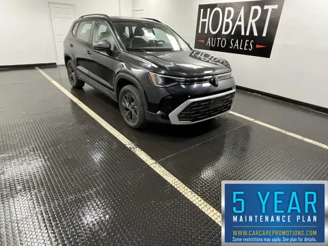 Black 2025 Volkswagen Taos S for sale in Hobart, IN