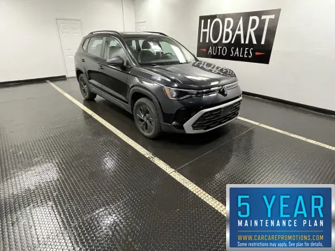 Black 2025 Volkswagen Taos S for sale in Hobart, IN