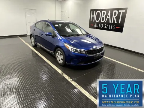 Blue 2018 Kia Forte LX for sale in Hobart, IN
