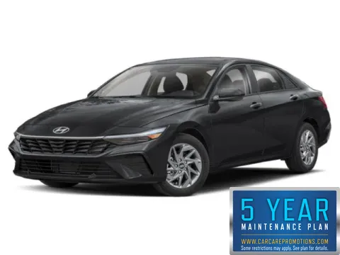 Black 2024 Hyundai Elantra SEL for sale in Hobart, IN