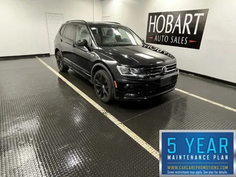 Black 2021 Volkswagen Tiguan for sale in Hobart, IN