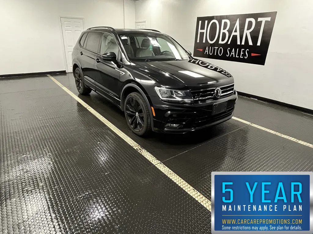 Black 2021 Volkswagen Tiguan for sale in Hobart, IN