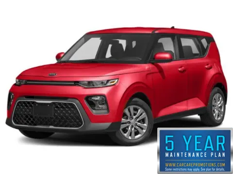 Red 2021 Kia Soul LX for sale in Hobart, IN