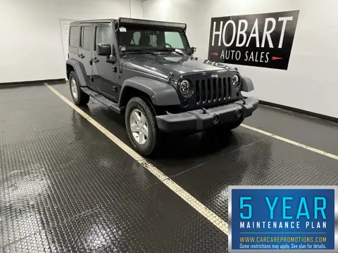 Gray 2016 Jeep Wrangler Unlimited Sport for sale in Hobart, IN