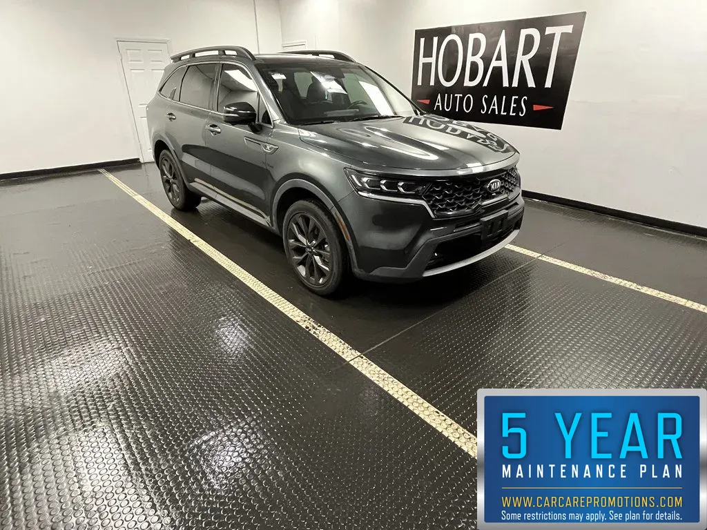 Green 2021 Kia Sorento SX Prestige X-Line for sale in Hobart, IN