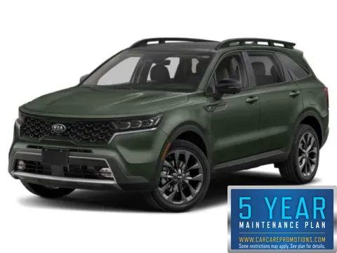 Green 2021 Kia Sorento SX Prestige X-Line for sale in Hobart, IN