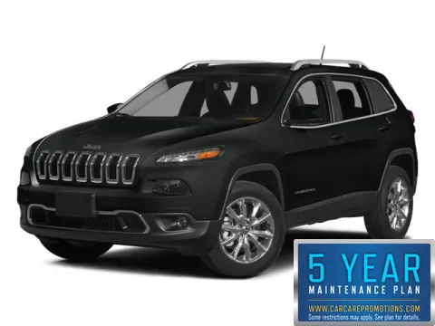Black 2014 Jeep Cherokee Latitude for sale in Hobart, IN