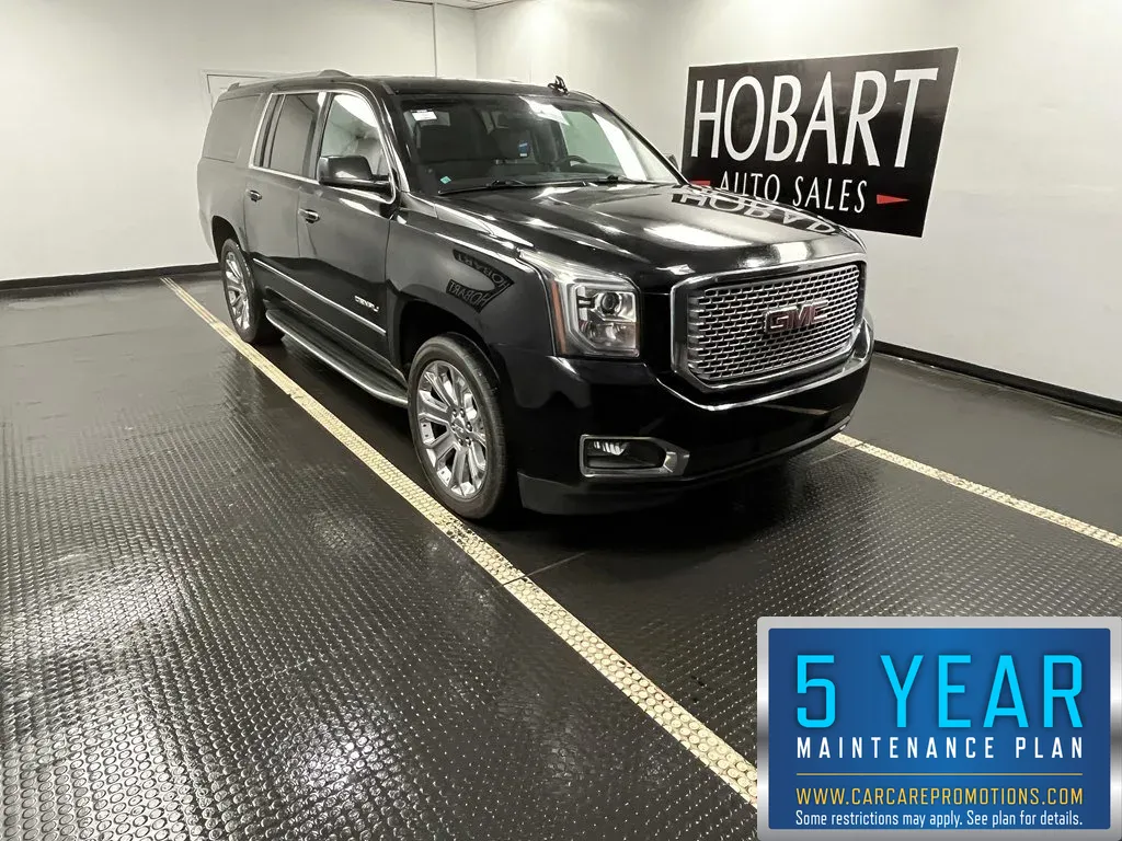 Black 2015 GMC Yukon XL Denali for sale in Hobart, IN