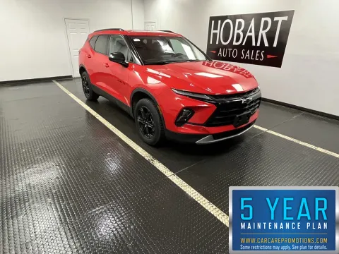 Red 2023 Chevrolet Blazer LT for sale in Hobart, IN