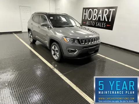 Gray 2020 Jeep Compass Limited for sale in Hobart, IN