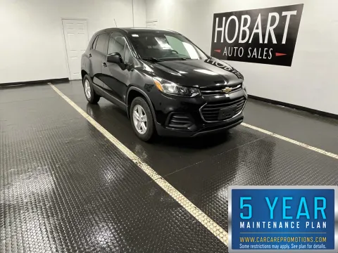 Black 2019 Chevrolet Trax LS for sale in Hobart, IN