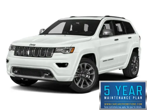White 2017 Jeep Grand Cherokee Overland for sale in Hobart, IN