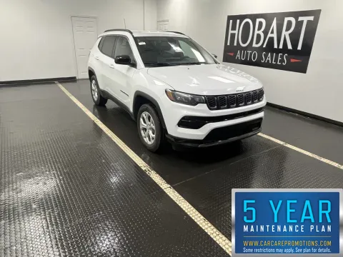 White 2024 Jeep Compass Latitude for sale in Hobart, IN