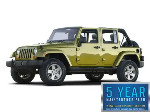 Black 2008 Jeep Wrangler Unlimited Sahara for sale in Hobart, IN