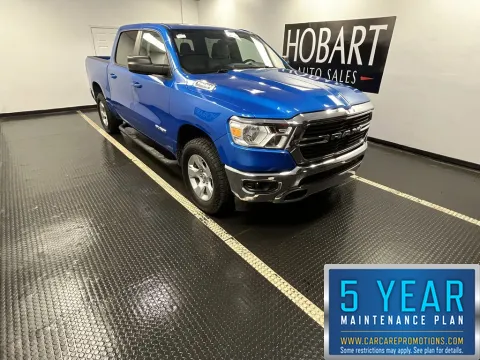 Blue 2021 Ram 1500 Big Horn for sale in Hobart, IN