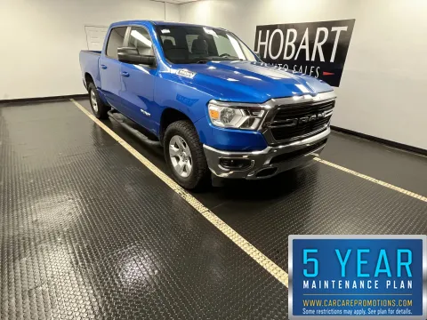 Blue 2021 Ram 1500 Big Horn for sale in Hobart, IN