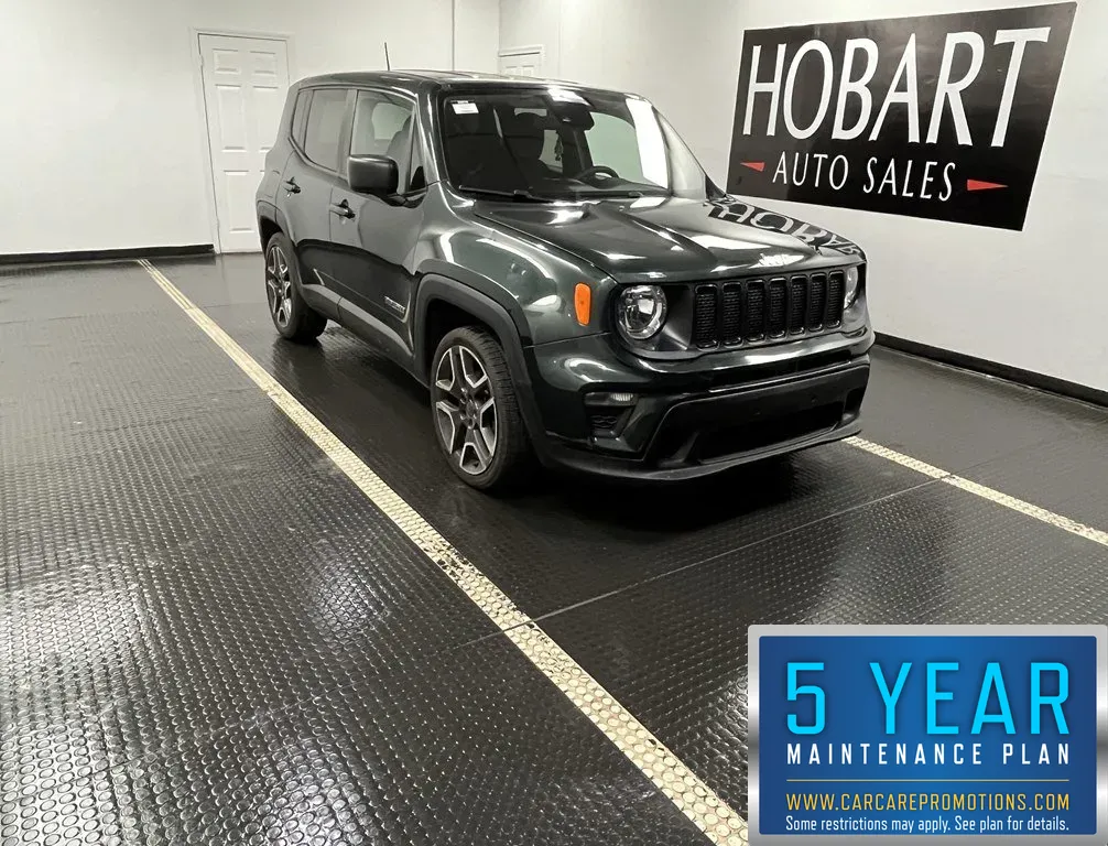 Green 2021 Jeep Renegade Jeepster for sale in Hobart, IN