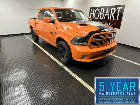 Orange 2015 Ram 1500 Sport for sale in Hobart, IN
