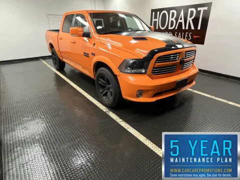 Orange 2015 Ram 1500 Sport for sale in Hobart, IN