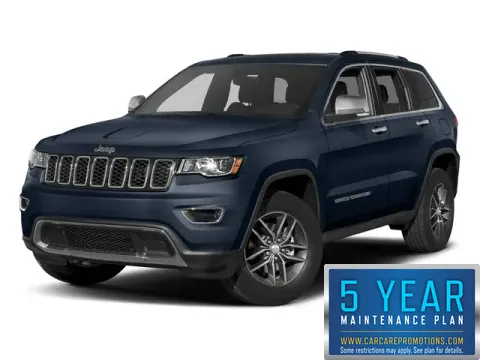 Blue 2017 Jeep Grand Cherokee Limited for sale in Hobart, IN