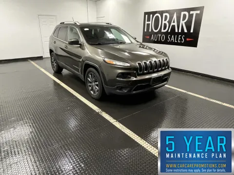 Green 2015 Jeep Cherokee Limited for sale in Hobart, IN