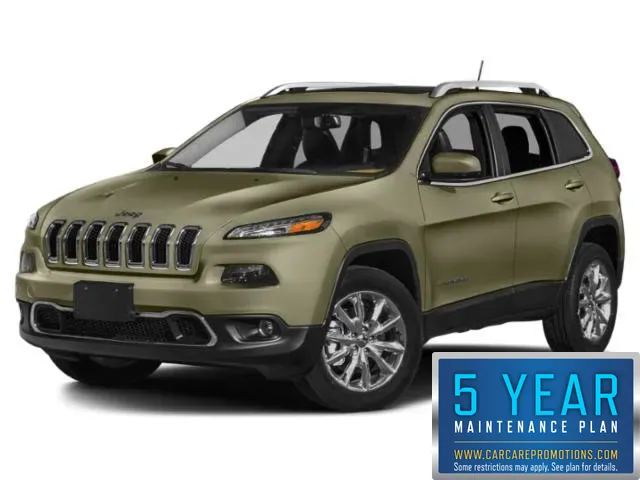 Green 2015 Jeep Cherokee Limited for sale in Hobart, IN