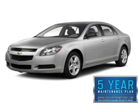 Silver 2010 Chevrolet Malibu LT w/1LT for sale in Hobart, IN