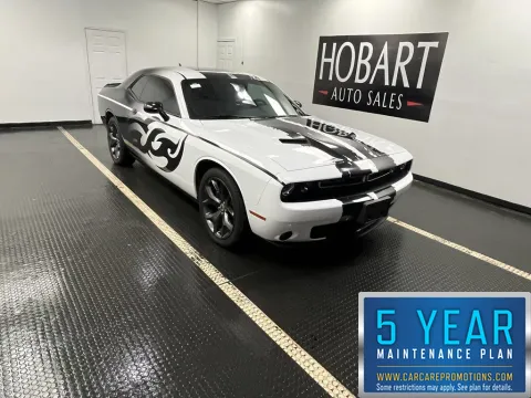Black 2017 Dodge Challenger SXT Plus for sale in Hobart, IN