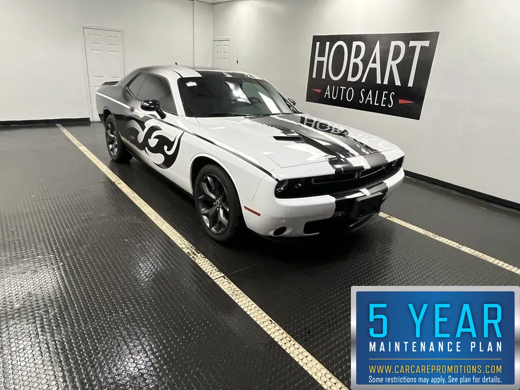 Black 2017 Dodge Challenger SXT Plus for sale in Hobart, IN
