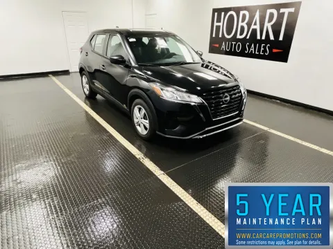 Black 2022 Nissan Kicks S for sale in Hobart, IN