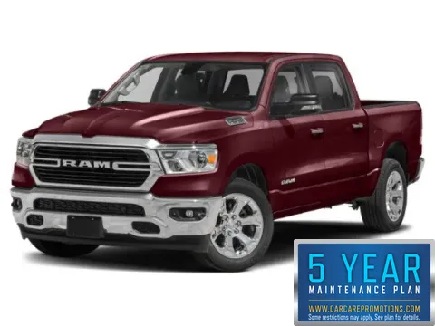 Red 2021 Ram 1500 Big Horn for sale in Hobart, IN