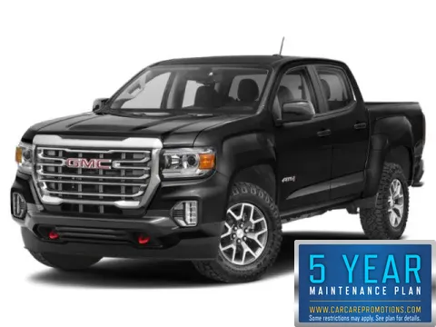 Black 2021 GMC Canyon 4WD AT4 w/Leather for sale in Hobart, IN