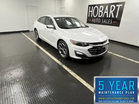 White 2024 Chevrolet Malibu LT for sale in Hobart, IN
